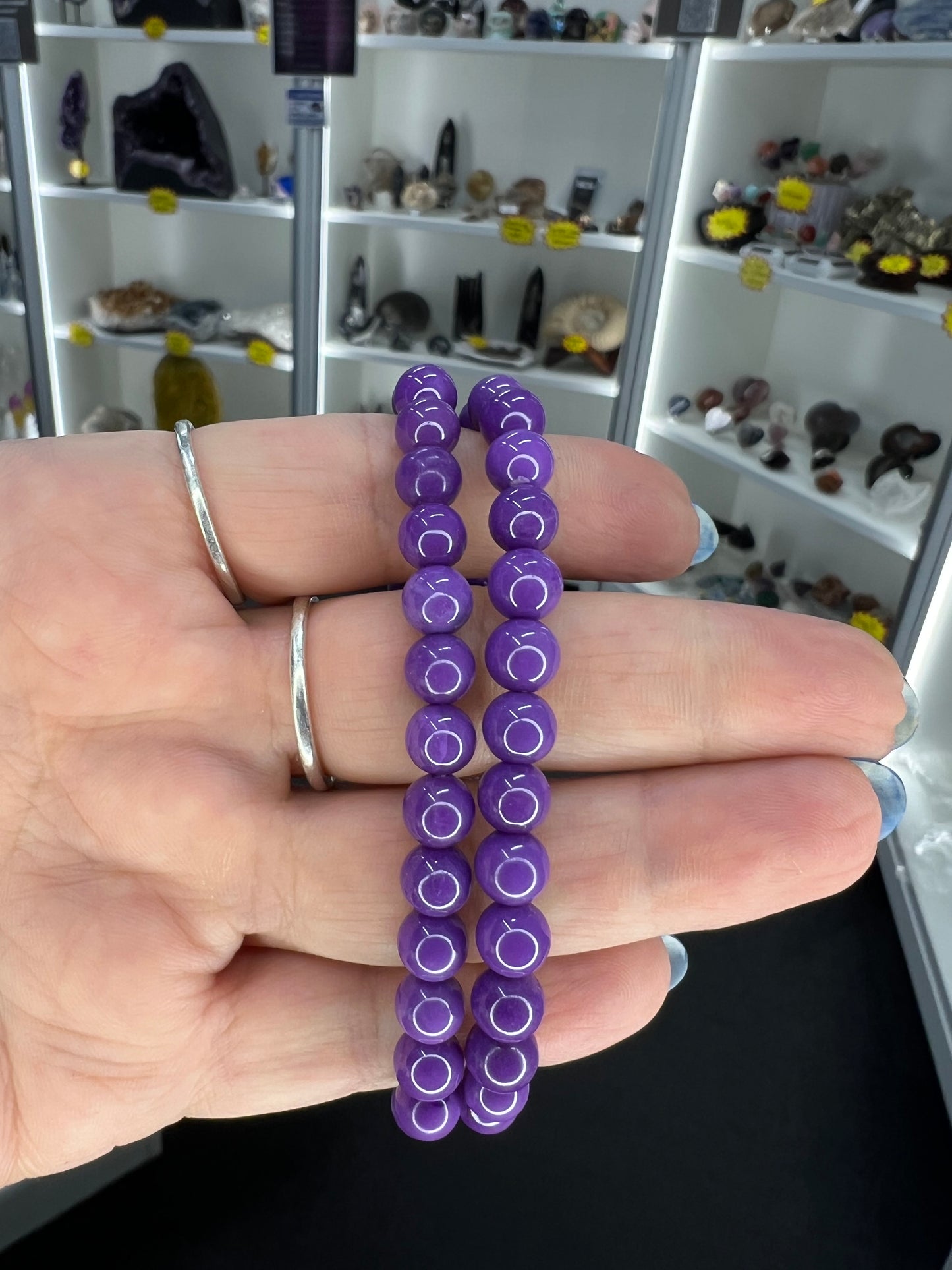 Phosphosiderite 6mm Bracelet