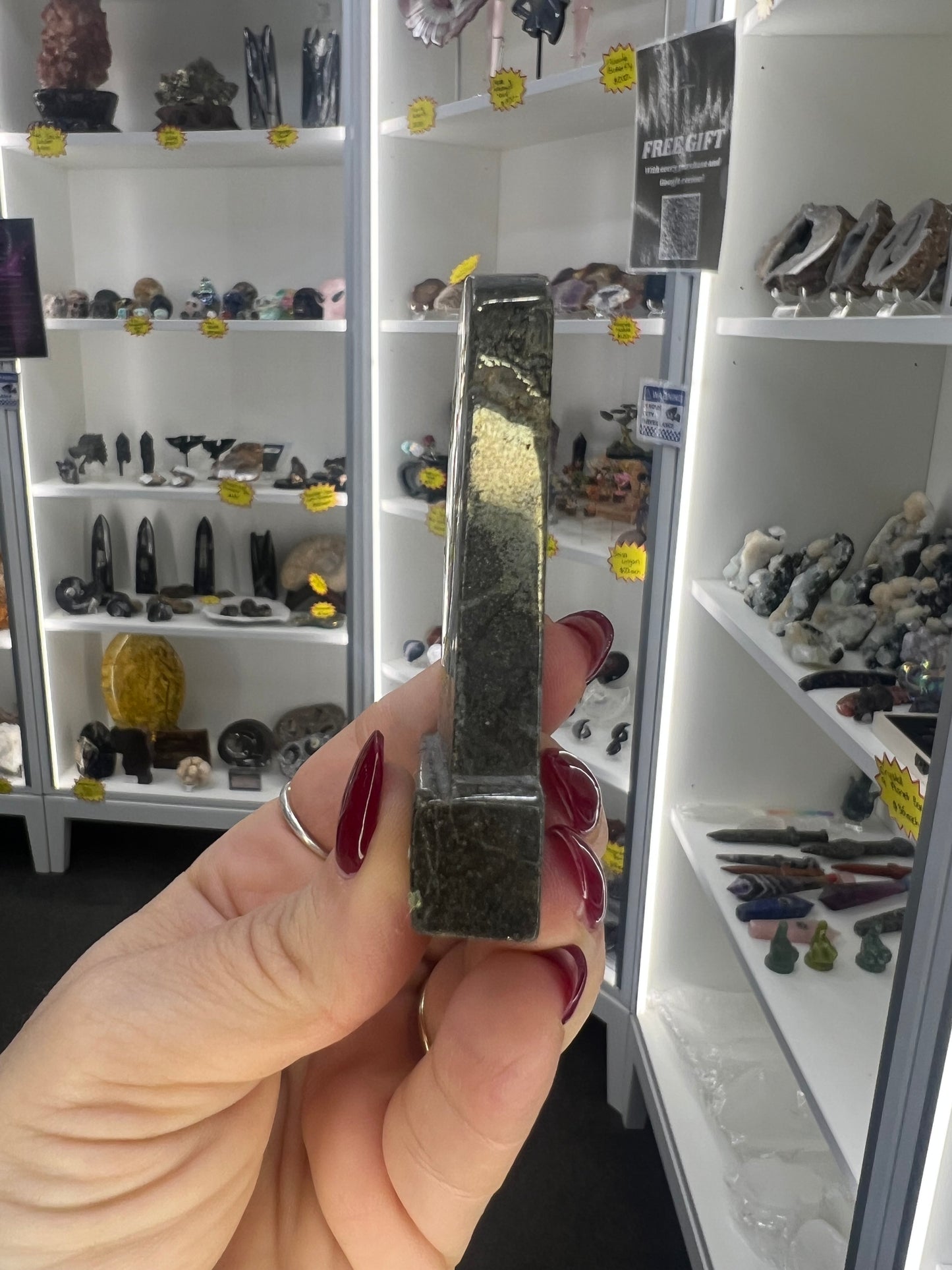 Pyrite Tombstone