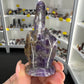 Chevron / Dream Amethyst Middle Finger