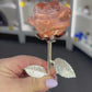 Pink Agate Forever Rose