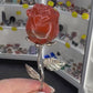 Red Jasper Forever Rose