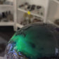 Huge Volcano Agate Sphere on Stand (UV Reactive)