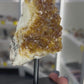 Citrine Cluster Specimen on Stand