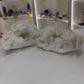 Quartz Geode Pair