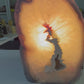 Blue Agate Lamp