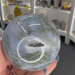 Moss Agate Sphere on Stand