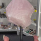 Rose Quartz Point on Stand