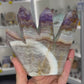 Crazy Lace Amethyst 4 Point Tower