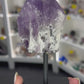 Amethyst Point on Stand