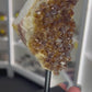 Citrine Cluster Specimen on Stand