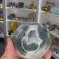 Moss Agate Sphere with Stand