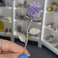 Chevron / Dream Amethyst Forever Rose